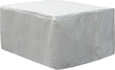 Mbulesë kopshti Beliani CHUVA, 320x120x90 cm, PVC i papërshkueshëm nga uji, e bardhë