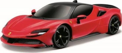 Makinë me telekomandë Ferrari SF90 Stradale, shkallë 1:24, 2.4GHz, e kuqe
