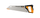 Sharrë dore Fiskars, 380mm, 9tpi, zezë/ portokalli