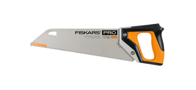 Sharrë dore Fiskars, 380mm, 9tpi, zezë/ portokalli