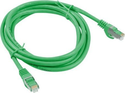 Kabëll Lanberg Patchcord Kat.6 Ftp 0.5m, e gjelbër