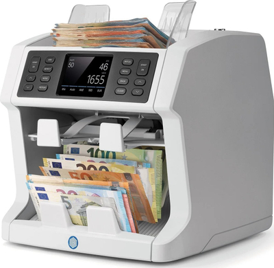 Makina për numërim kartëmonedhash Safescan 2995 SX, automatike, me selektim fitness, gri