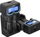 Karikues baterish Xtar X2, Li-ion, 2 vende, i zi