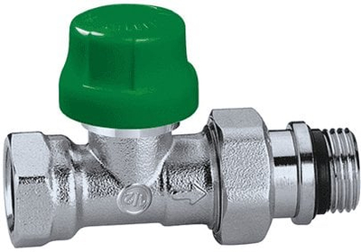 Динамички термостатски вентил Caleffi DynamiCAL 231402, 1/2\", хромирано тело