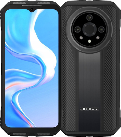 Telefoni Doogee V31GT i fortë, 120Hz, Dual 5G, i zi