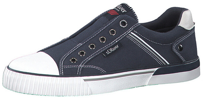 s.Oliver Slip Ons Оф-бели, сини