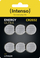 Bateri Intenso CR2032, 220 mAh, paketim me 6 copë