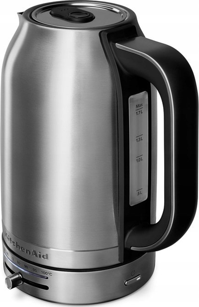 Ibrik elektrik Beko WKY1701, 1.7L, me rregullim temperature, inox
