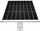Panel diellor fotovoltaik Orllo SM6030 Pro, monokristal, i zi