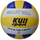 Top volejbolli Volley Training R, numri 5, për sallë, i bardhë verdhë blu