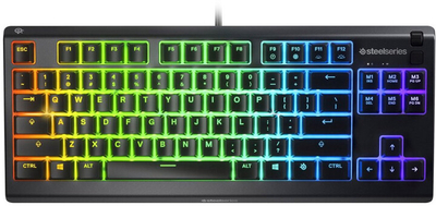Tastierë SteelSeries Apex 3 TKL, US, e zezë