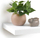 Raft muri Homea Classic, MDF 25 cm, i bardhë