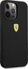 Mbrojtëse telefoni Ferrari FESSIHCP13LBK për iPhone 13 Pro 6.1\", hardcase silikoni, e zezë