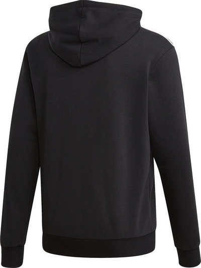Duks për meshkuj Adidas Men's Essentials 3 Stripes Pullover French Terry, S, i zi