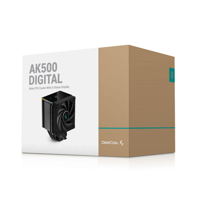 Ftohës për procesor DeepCool AK500 Digital, 12 cm, i zi