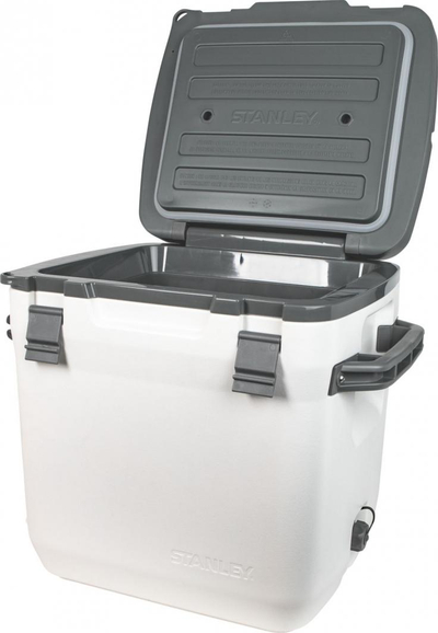 Frigorifer kampingu Stanley Adventure Outdoor Cooler, 28.3L, mban të ftohtë deri 4 ditë, Polar White