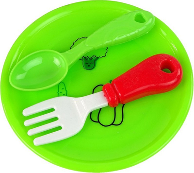 Set lodrash kuzhine Leantoys Fruit Set, fruta për me i pre, me aksesore, shumëngjyrëshe