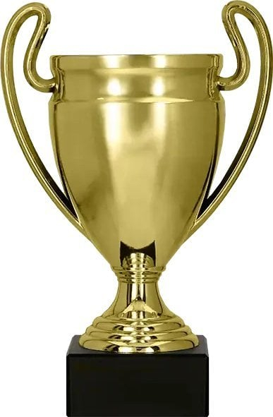 Kupë plastike dekorative Gold 8379A, 19cm, diametër 80mm, e artë