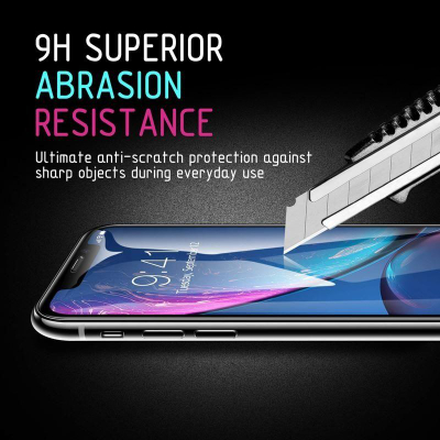 Mbrojtës ekrani Crong 7D Nano Flexible Glass, 0.2mm, 9H, për Xiaomi Redmi 7, transparent