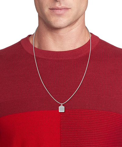 Qafore për meshkuj Tommy Hilfiger 2790543, 50 cm, e argjendtë