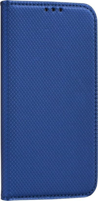 Futere libri Futera Magnet për Samsung Galaxy A51, mbyllje me magnet, me xhep kartash, blu navy