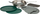 Set tigani kampingu Stanley Adventure All-in-One Fry Pan Set, inoks, 9 pjesë, jeshile