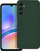 Maskë telefoni Futera Card Case për Samsung Galaxy A05s, silikon, me xhep karte, jeshile e errët