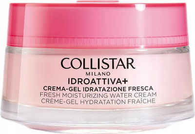 Krem fytyre Collistar Idroattiva+ Fresh Moisturizing Water Cream, për lëkurë të hidratuar, 50 ml