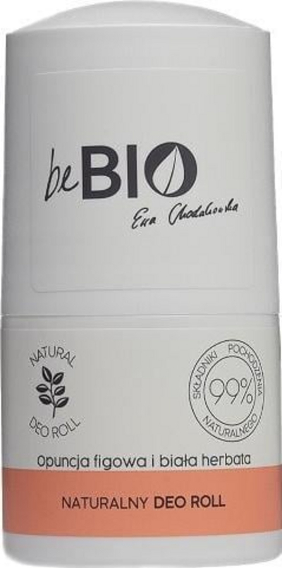 Deodorant BeBIO Roll-on Fig Opuntia and White Tea, 50ml