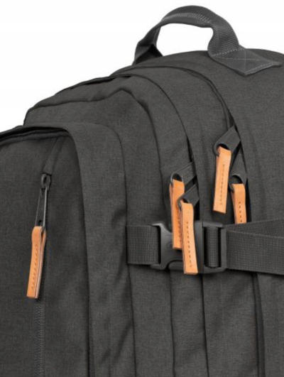 Shpinore Eastpak Volker, 100% poliester, me ndarje për laptop, gri e errët