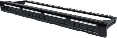 Patch panel Intellinet Blank, 1U, 24 porta, i zi