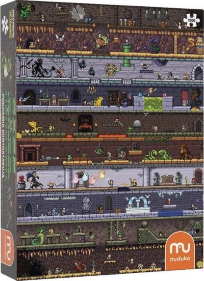 Puzzle Muduko Boss Monster, 1000 copë, 50 x 70 cm, shumëngjyrësh