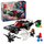 Set ndërtimi Lego Marvel 76309, Spider Man vs Venom Muscle Car, 3 mini figura, shumëngjyrësh