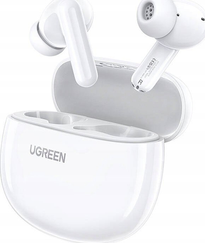 Kufje wireless Ugreen HiTune T3C, TWS, Bluetooth 5.4, IPX5, të bardha