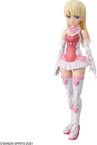 Model plastik Bandai 30MS SIS-T00 Lirinel, Color A, montim figurine anime, rozë e bardhë