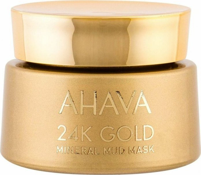 Maskë fytyre 24K Gold Mineral Mud, pastruese, për shkëlqim, e artë