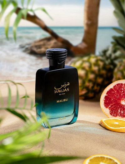 Parfum Rasasi Hawas Malibu për goca, 100 ml