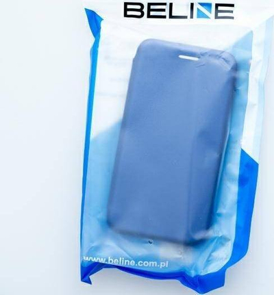 Mbrojtëse portofol Beline Flip për Samsung S21 FE, mbyllje me magnet, blu e errët