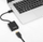 Adapter USB në HDMI Manhattan 153690, USB 3.2 Gen 1, Full HD 1080p, i zi
