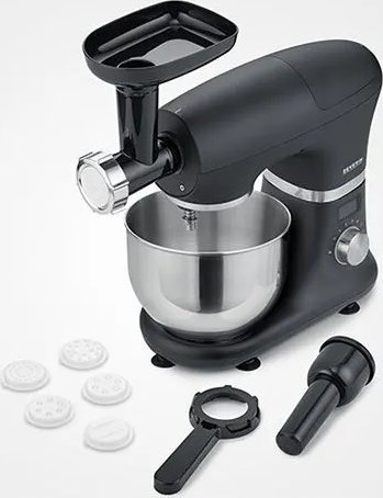 Aksesore për makarona Severin ZB 5594, 6 disqe formësimi, plastikë pa BPA, i zi