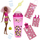 Kukull Barbie Pop Reveal Bubble Tea Series Berry Bliss, me aksesorë, me slime, shumëngjyrëshe