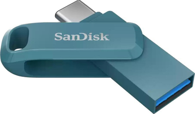 USB SanDisk Ultra Dual Drive Go, 256GB, USB 3.2 Type A edhe Type C, blu