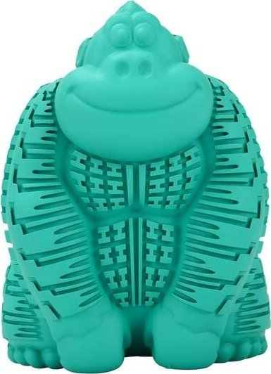 Lodër përtypëse për qen Arm &amp; Hammer Super Treadz Gorillë, gomë natyrale, për qen të vegjël, blu