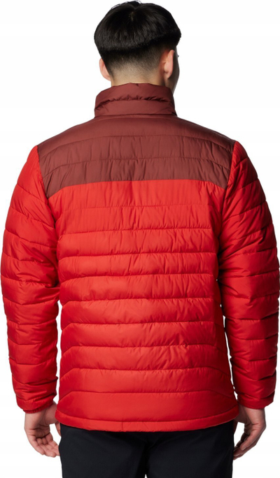 Xhaketë trekking Columbia Powder Lite II M, Omni Shield, për burra, e kuqe
