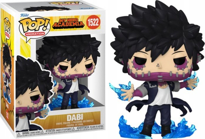 Figurë vinili Funko Pop My Hero Academia Dabi me flakë, koleksionare, shumëngjyrëshe