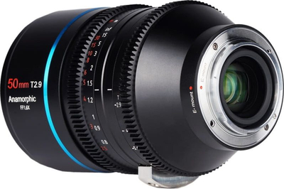 Objektiv filmi Sirui Venus 50mm T2.9, anamorifik 1.6x, Sony E mount, i zi