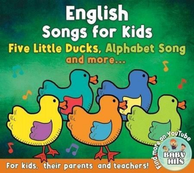CD muzikore BabyHits English Songs for Kids, Five Little Ducks, për kalamaj, shumëngjyrëshe