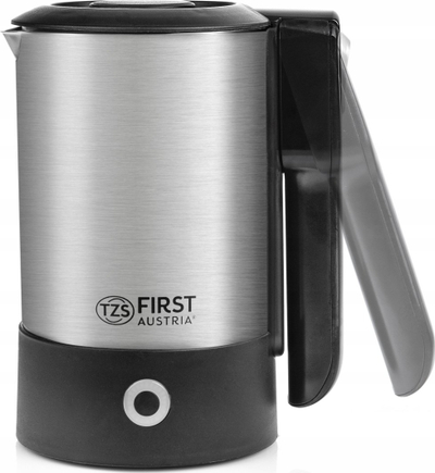 Ibrik elektrik udhëtimi First Austria FA-5425-4, 1000W, 0.6L, inoks
