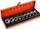 Set çelësash Torx GEKO, 9 copa, E10–E24, 1/2\"