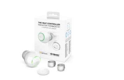 Set termostati radiatorësh FIBARO Radiator Thermostat Starter Pack, Bluetooth, Apple HomeKit, i bardhë